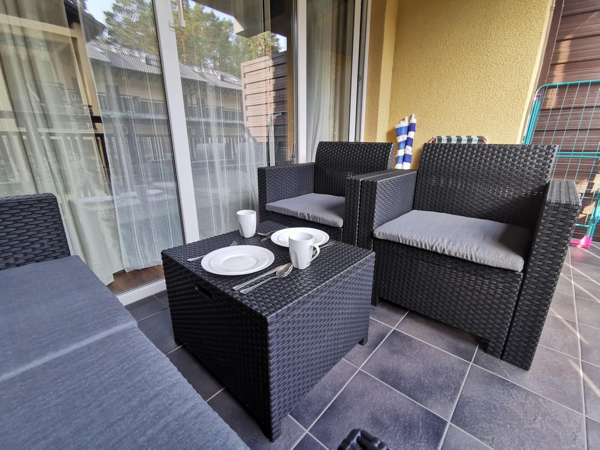 Wrzosowy Resort Pogorzelica Apartament Perlowy Sea&Forest Dış mekan fotoğraf
